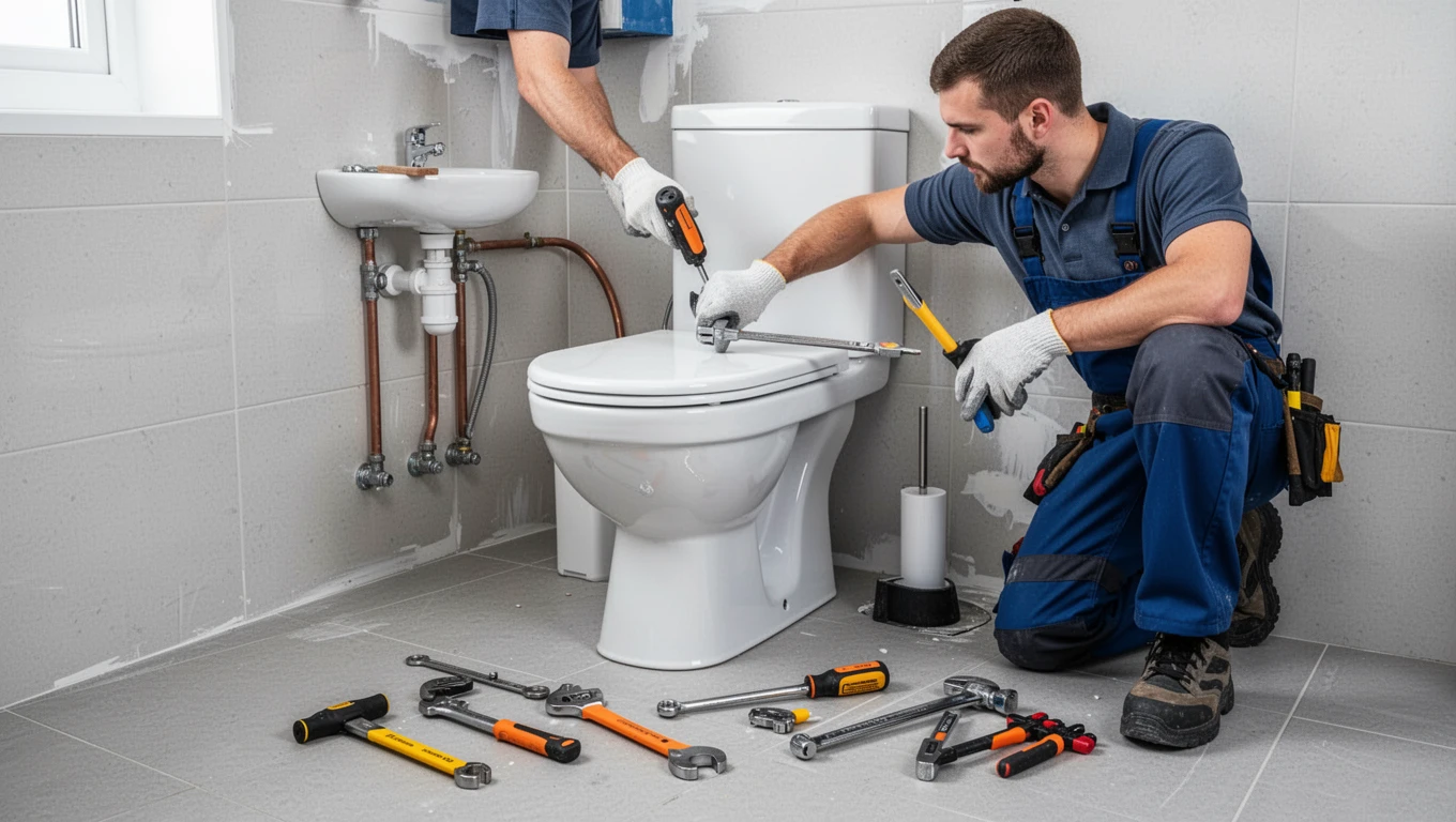 Toilet Installation